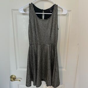 Forever 21 gold and black dress